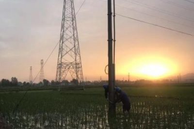 汉中供电公司：这是夕阳下最美的画面