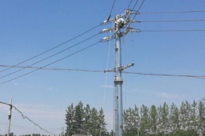 淮安金湖供电公司开展双回线路开展施工改造