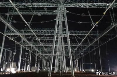 浏阳500千伏变电站新建工程顺利实现第一阶段送电目标