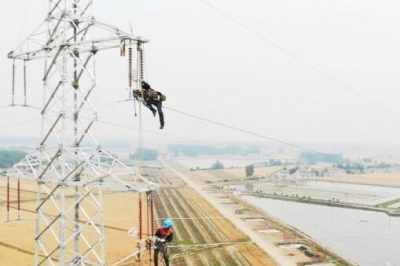 大丰区供电公司进行铁塔升级改造