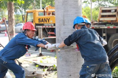 “百人会战”配网改造工程助推城市发展