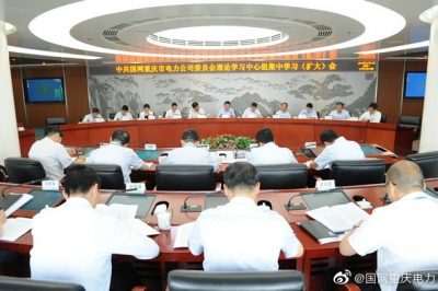 重庆市电力公司党委理论学习中心组（扩大）进行专题学习