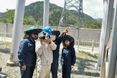 商洛供电公司在330千伏鹤城变开展带电检测培训