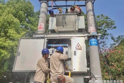 溧水供电公司完成变压器数据采集终端安装调试