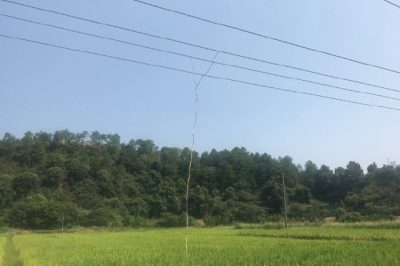 湖南株洲茶陵供电公司在湖口镇廖家村进行用电稽查