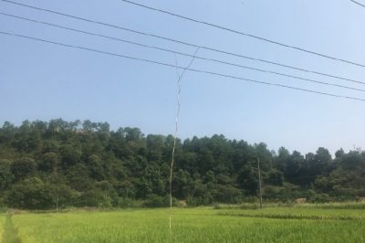 湖南株洲茶陵供电公司在湖口镇廖家村进行用电稽查