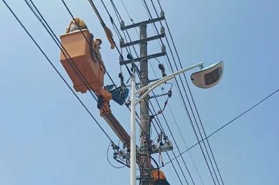 扬州供电公司配电运检室带电检修线路