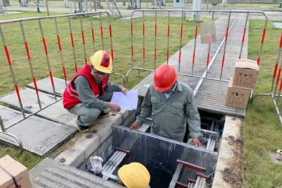 湖北检修公司500千伏变电站电缆沟排查整治