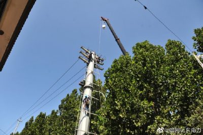 青州市供电公司有序开展35千伏楼塘线检修作业