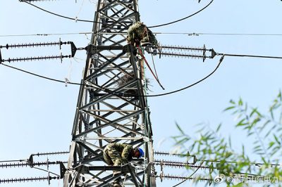 济阳区供电公司对110千伏中新线进行检修改造