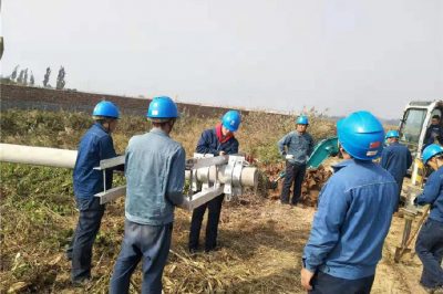 10千伏李庄煤改电分支线架设工程