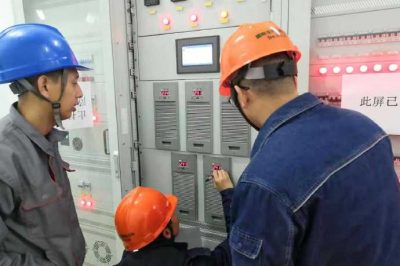 凤县330千伏凤州变进行二次设备验收工作