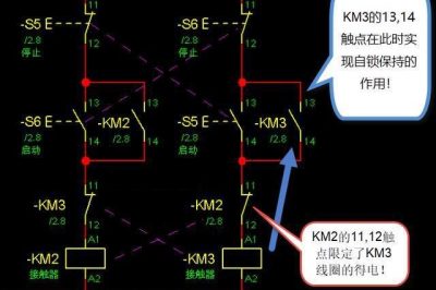 电气继电器控制电路的自锁与互锁有什么区别