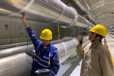 江苏检修公司进行泰吴Ⅱ线复役后的巡检工作