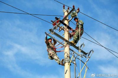 10千伏双沟线对线路进行升级改造