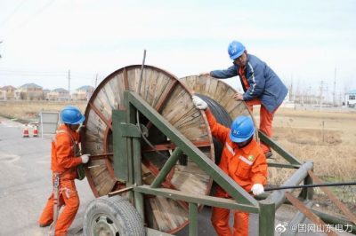 10千伏窦家沟线进行改造升级工作