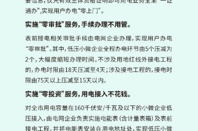 一图看懂国网重庆电力“三零”、“三省”服务 ​​​​