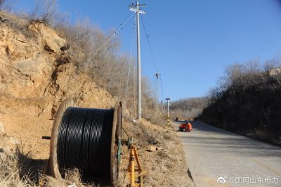 栖霞市供电公司对10千伏埠后线实施改造