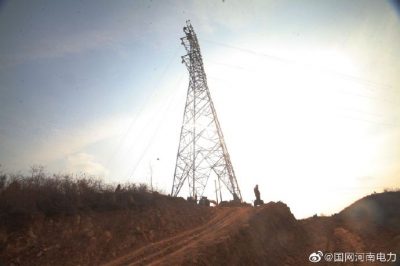 太行新能大裕朝村24兆瓦分散式电场送出工程现场