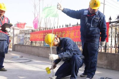 宿州市首届“启金杯”配电施工劳动竞赛开幕