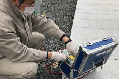 500千伏太仓变运维人员开展接地网导通试验