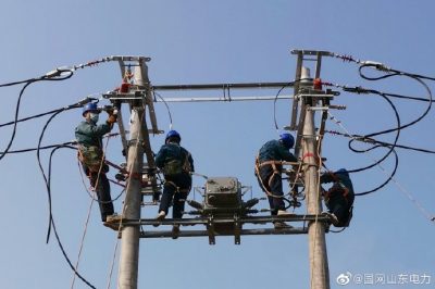 迁改线路 服务医疗防护用品扩建项目