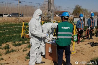 聊城冠县垃圾焚烧电厂35千伏送出工程复工