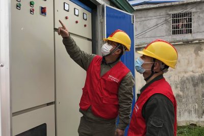 黄冈浠水：医疗企业支援欧洲抗疫 供电员工上门助战