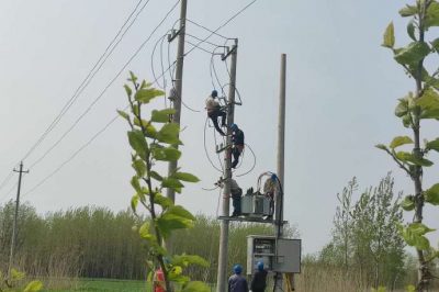 金湖县前锋镇境内的110千伏变电站开始建设