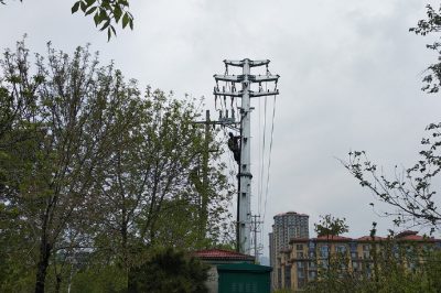 源泰I线法院支线1至21#杆进行新旧线路切改