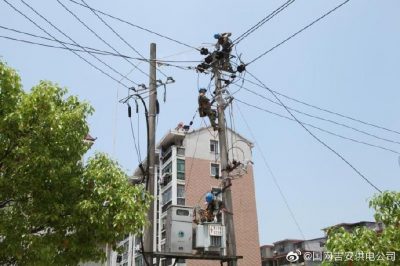 综合检修10千伏线路迎峰度夏