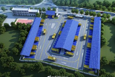 全国首个大规模工程车充电站深圳开工
