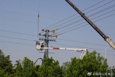 莒县供电公司完成110千伏鼎昌线检修工作