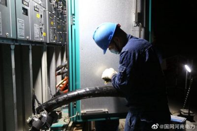 城区10千伏白Ⅴ环环网柜进行整体更换改造