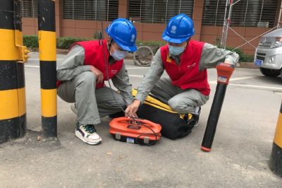 为道路改造工程指明电缆通道