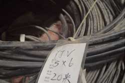 电缆YJV-5*6(20米）