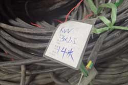 电缆KVV-3*2.5（14米）