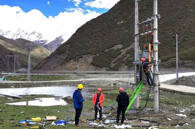 湖州供电公司提前完成西藏嘉黎“三区三州”配网工程建设