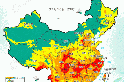 近3天全国蚊子预报地图