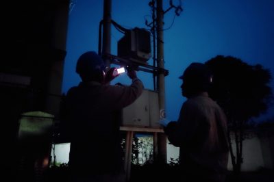 夜巡测温保夏峰供电