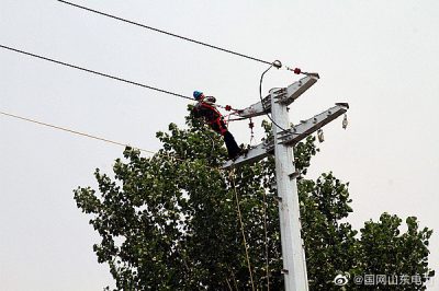 对所属10千伏高里线进行检修
