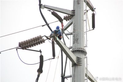 线路加装避雷器 保障供电更稳定