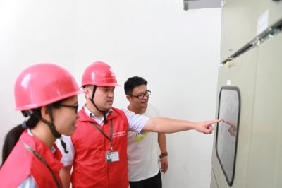三江小学专变新装工程顺利完成，并成功送电