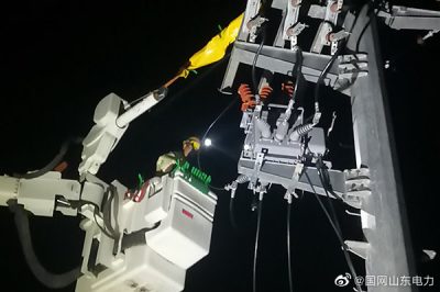 10千伏桃花线63号杆塔处除了开关线夹故障