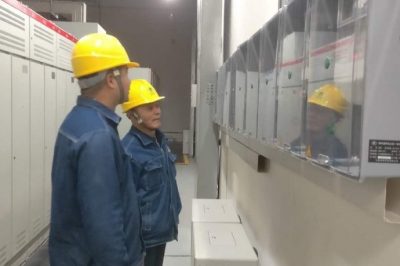 对辖区中华世纪城延长石油小区的配电室进行核查