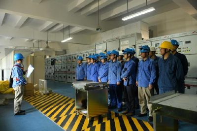 对110千伏平桥变开展半段C级检修工作