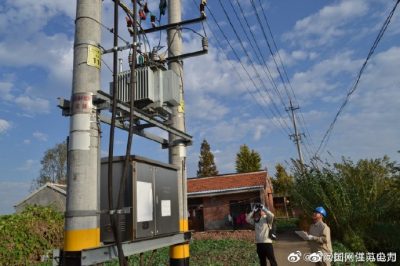 对全镇管辖范围内配电线路、设备开展巡视检查