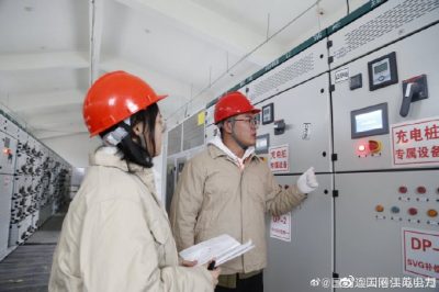 助力综合客运枢纽成功送电