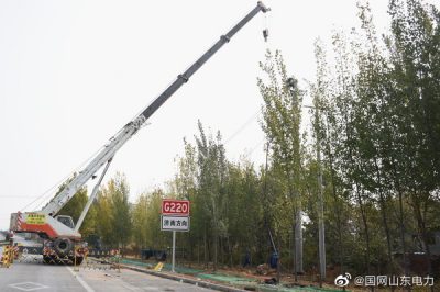 对10千伏南王线架空线路进行电缆入地改造