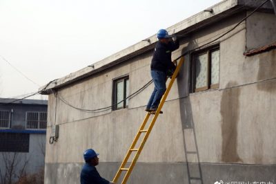对北苑社区低压线路进行改造